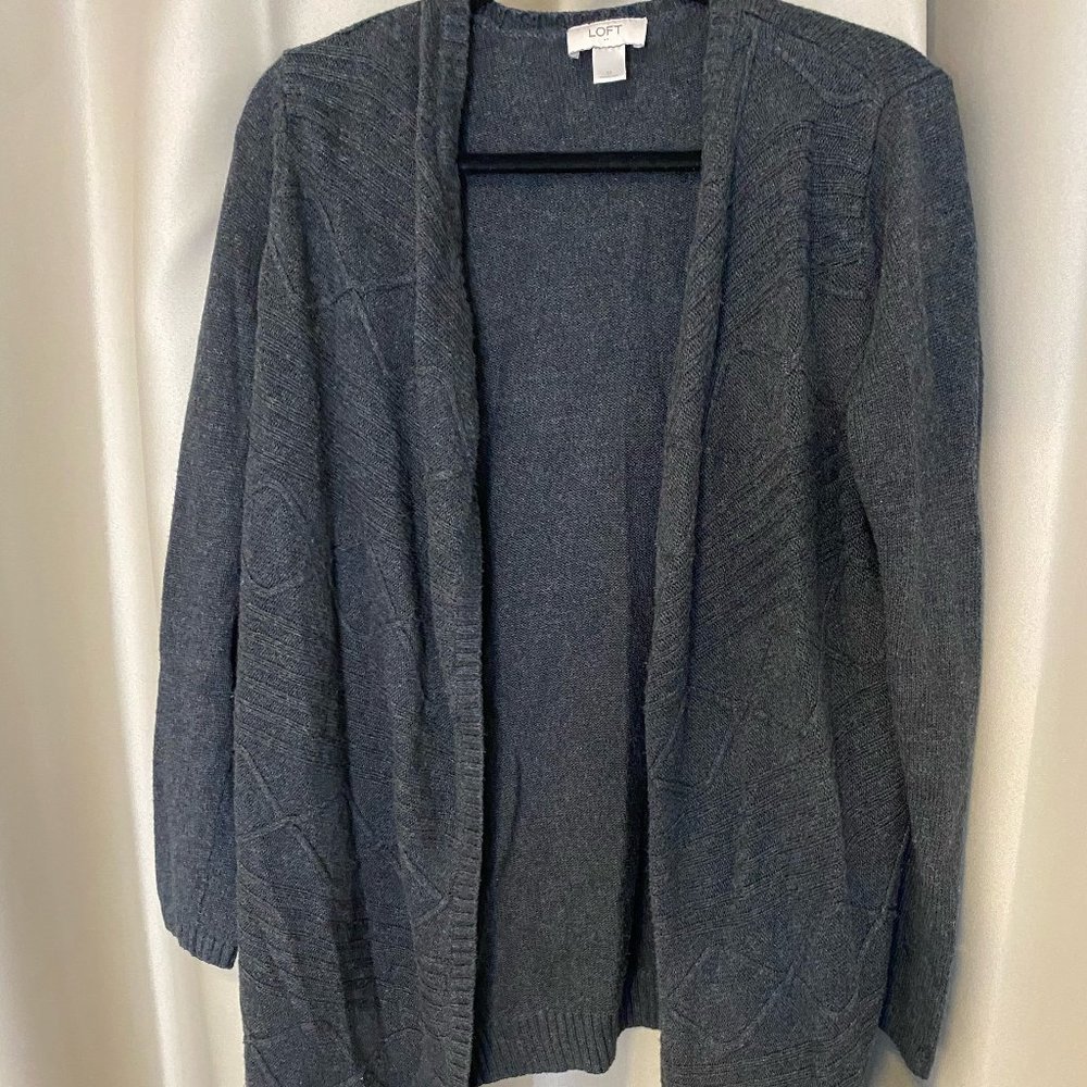 Grey Loft cardigan, long size medium perfect condition